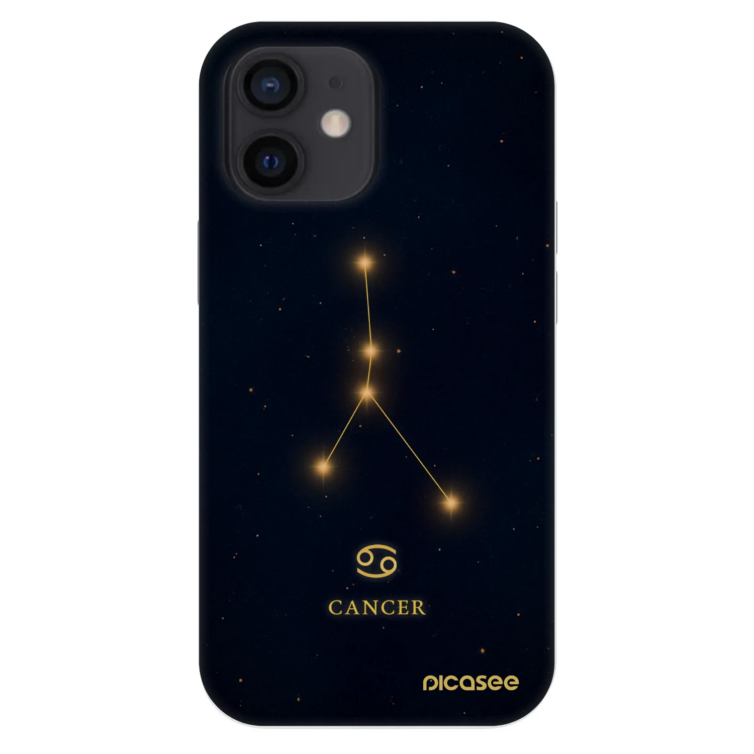 Picasee Fashion Case Apple iPhone 12 mini - CANCER