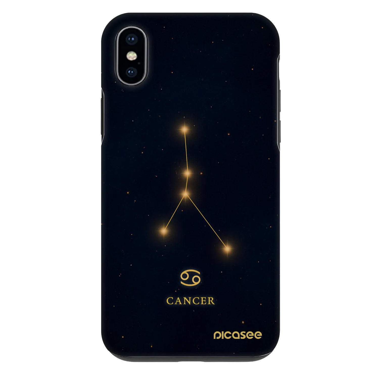 Picasee Fashion Case Apple iPhone XS Max - CANCER