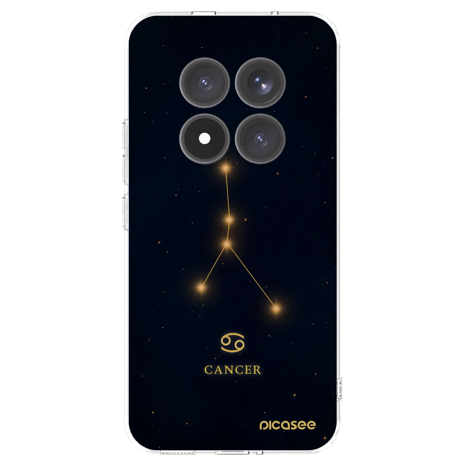 Picasee átlátszó szilikon tok az alábbi mobiltelefonokra Xiaomi Redmi Note 15 Pro+ - CANCER