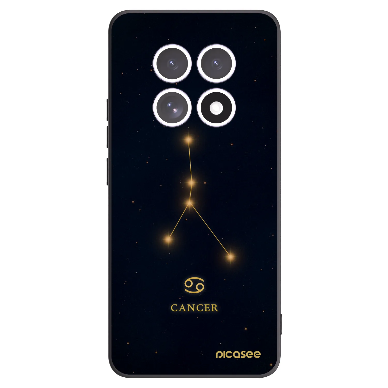 Picasee fekete szilikon tok az alábbi mobiltelefonokra Xiaomi Redmi Note 15 - CANCER