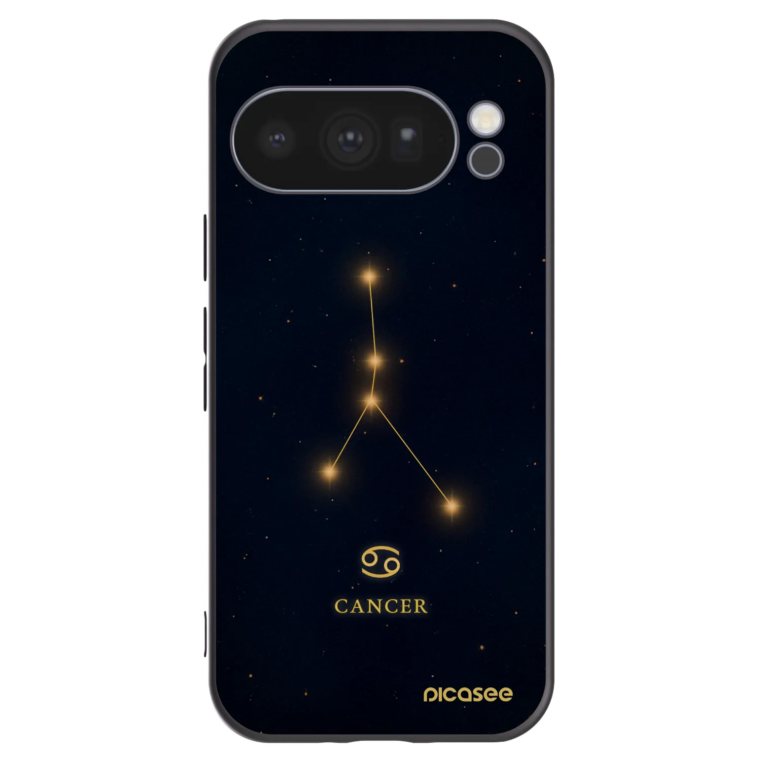 Picasee fekete szilikon tok az alábbi mobiltelefonokra Google Pixel 10 Pro - CANCER