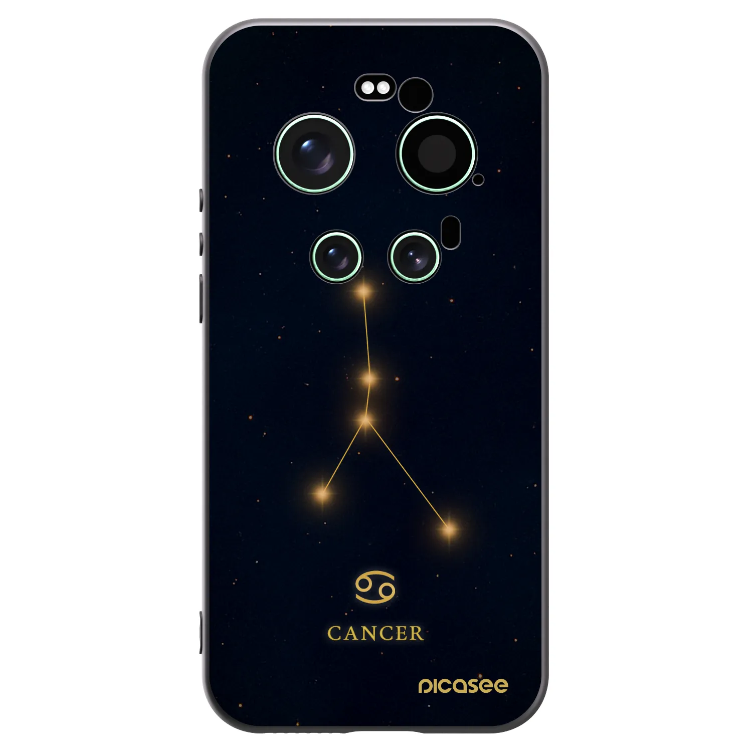 Picasee fekete szilikon tok az alábbi mobiltelefonokra Xiaomi 17 Ultra - CANCER