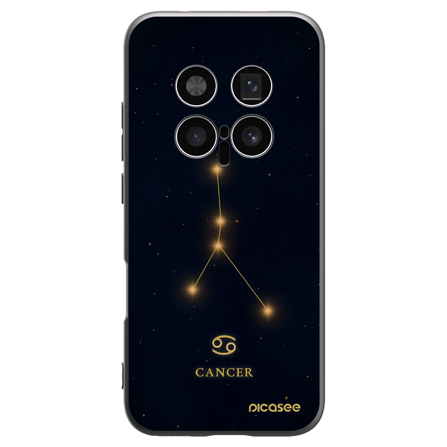 Picasee fekete szilikon tok az alábbi mobiltelefonokra Honor Magic8 Pro 5G - CANCER