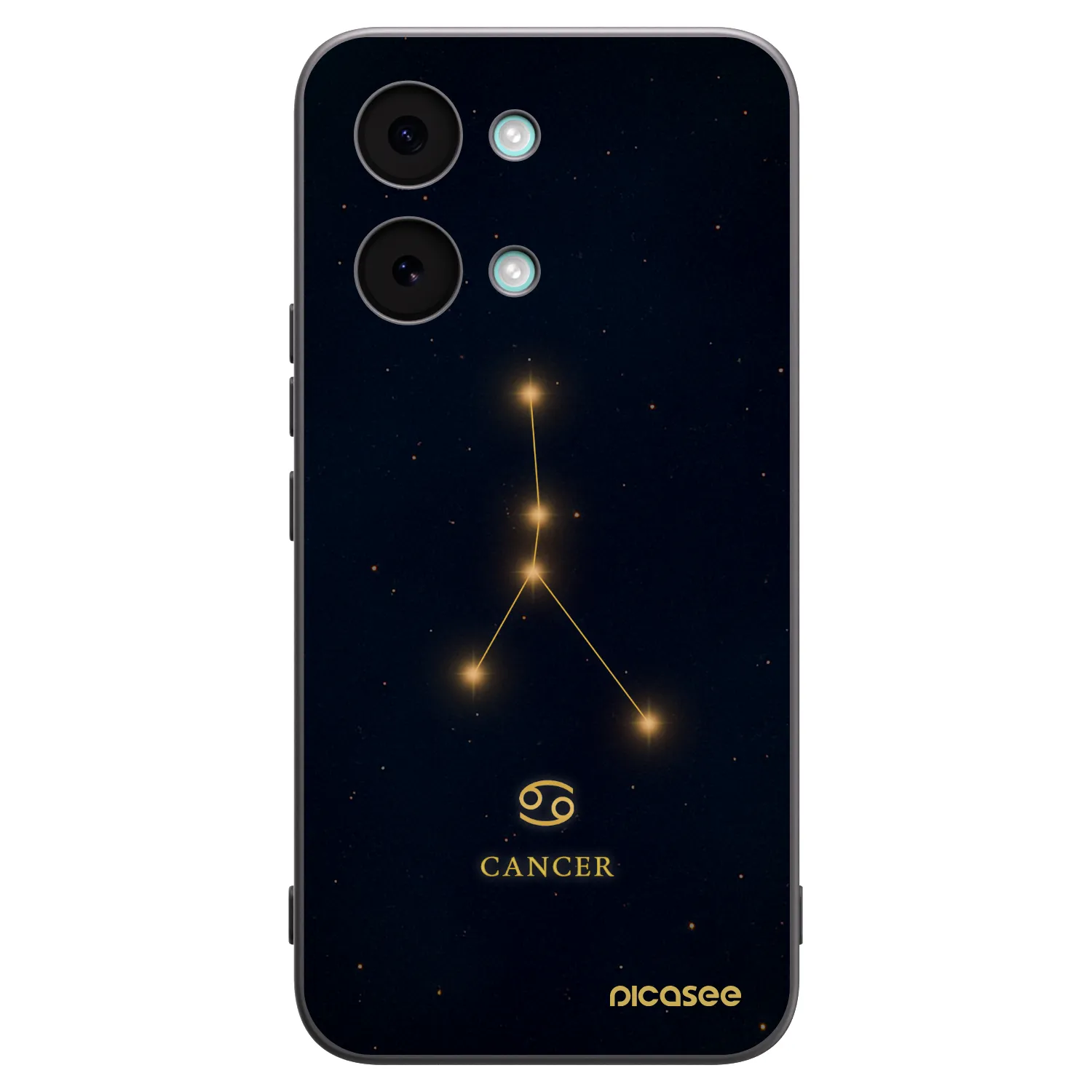 Picasee fekete szilikon tok az alábbi mobiltelefonokra Xiaomi Poco X8 Pro Max - CANCER