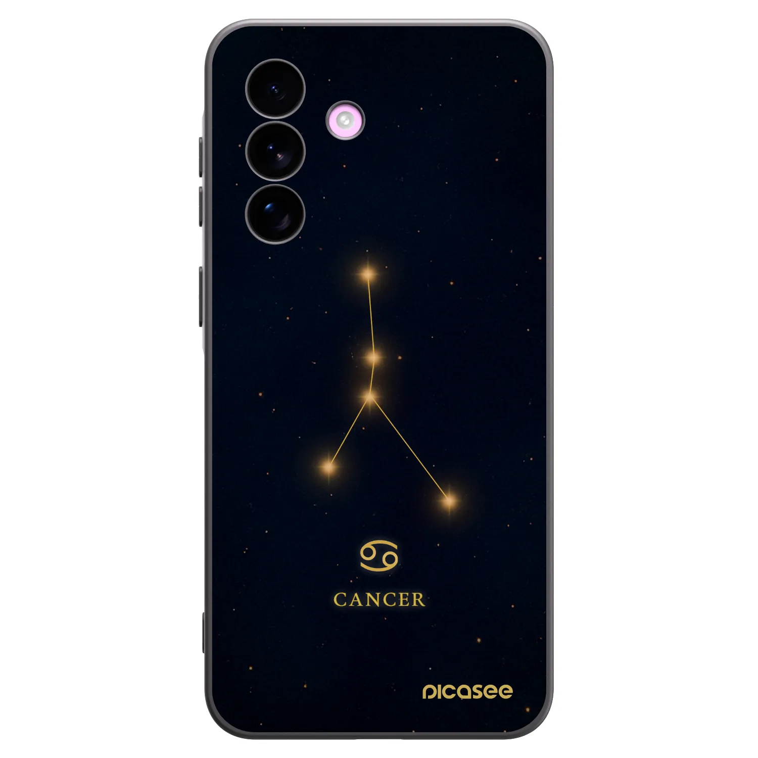 Picasee fekete szilikon tok az alábbi mobiltelefonokra Samsung Galaxy A57 5G - CANCER