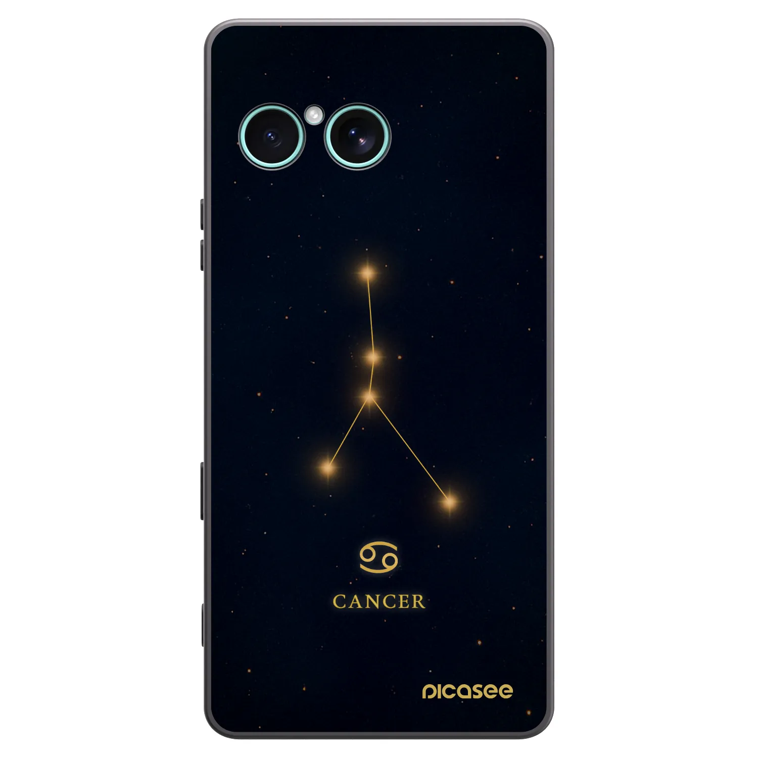 Picasee fekete szilikon tok az alábbi mobiltelefonokra Sony Xperia 10 VII - CANCER