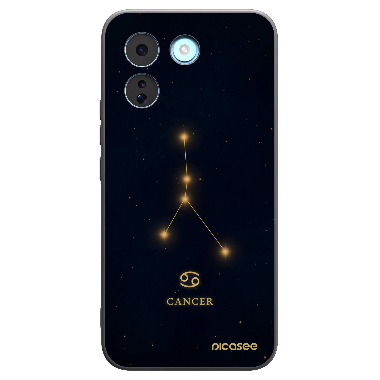 Picasee fekete szilikon tok az alábbi mobiltelefonokra Xiaomi Redmi Note 17 Pro MAX 5G - CANCER