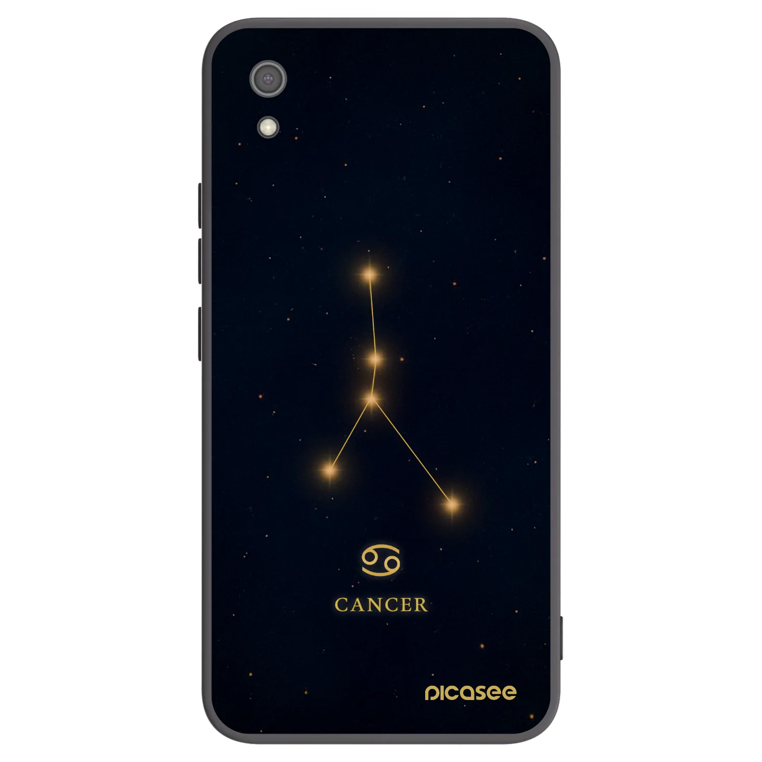 Picasee fekete szilikon tok az alábbi mobiltelefonokra Xiaomi Redmi 7A - CANCER