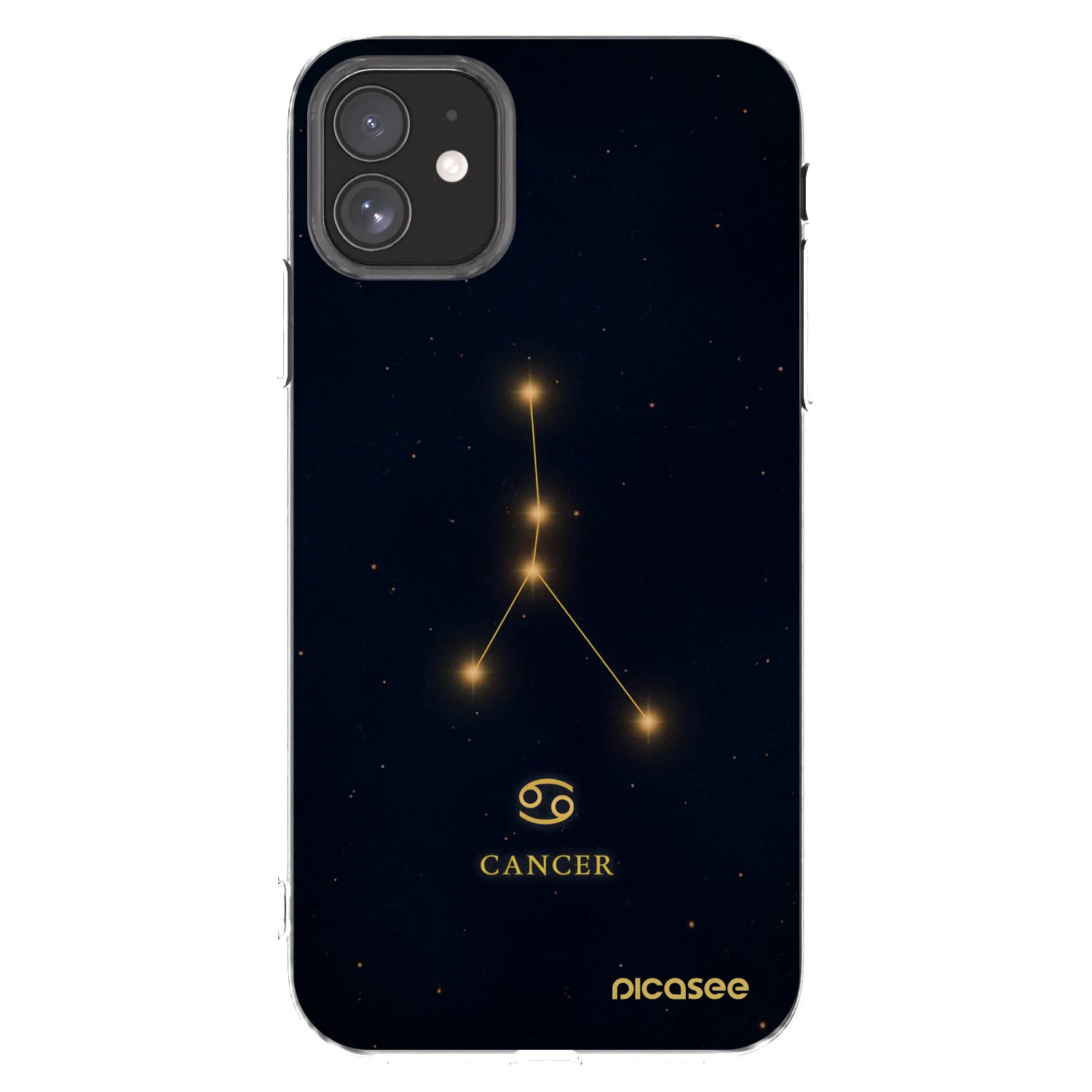 Picasee átlátszó szilikon tok az alábbi mobiltelefonokra Apple iPhone 11 - CANCER