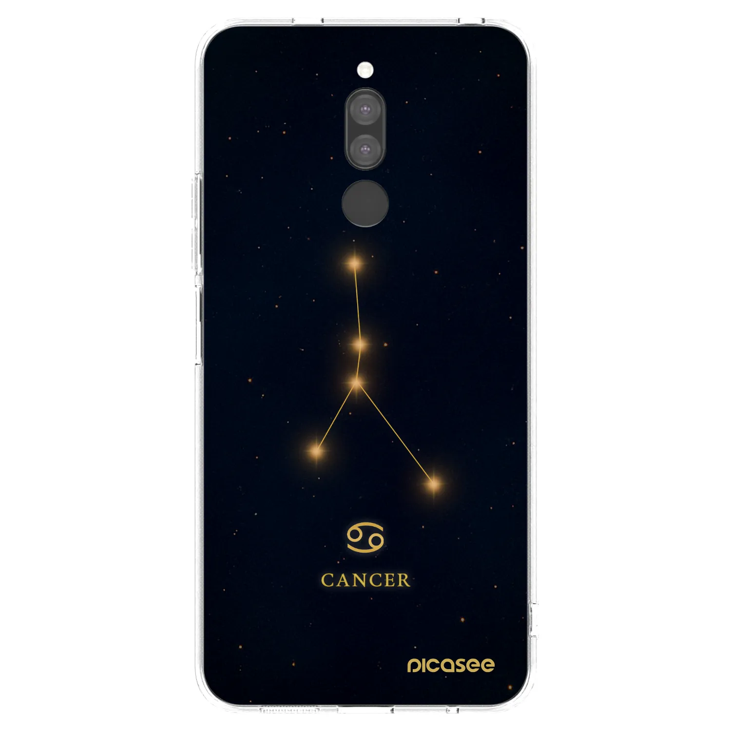 Picasee átlátszó szilikon tok az alábbi mobiltelefonokra Xiaomi Redmi 8 - CANCER