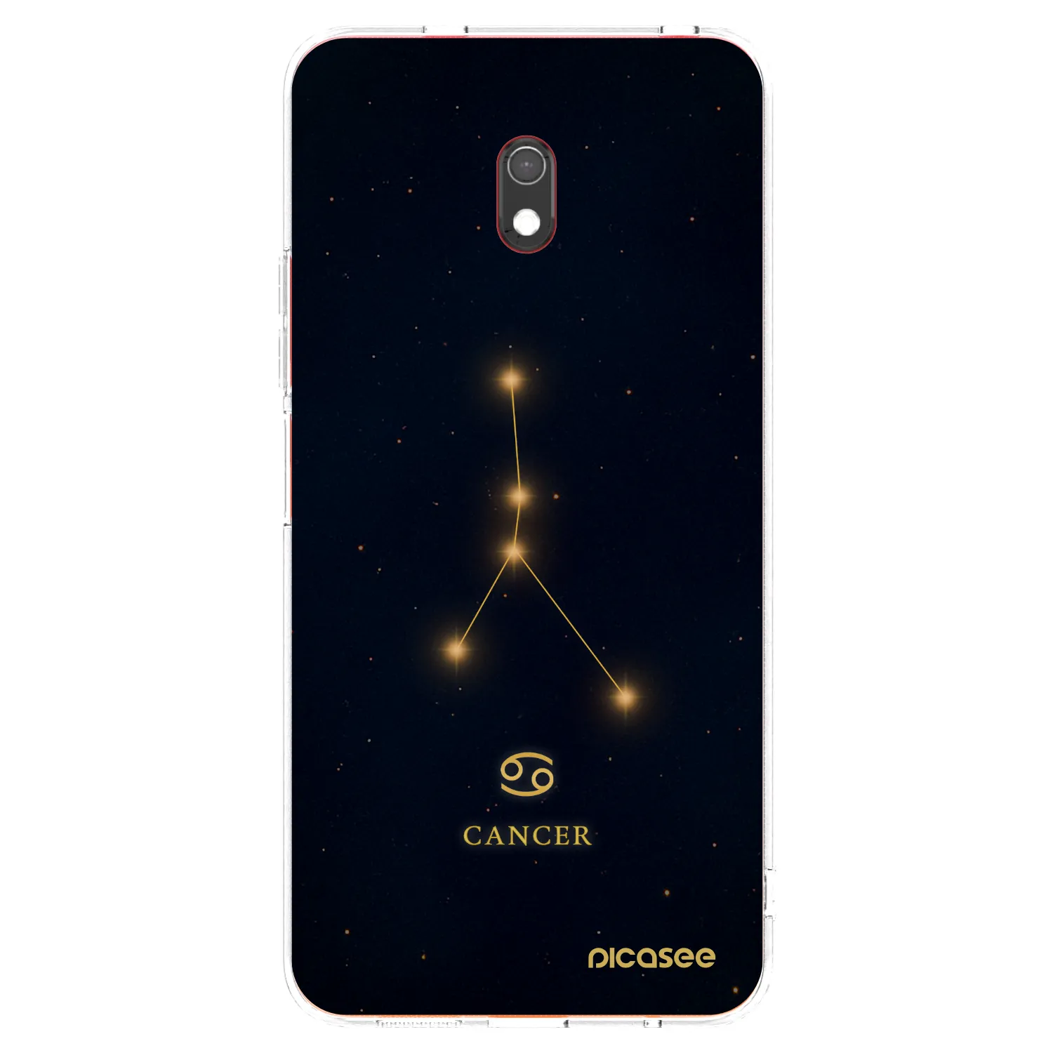 Picasee átlátszó szilikon tok az alábbi mobiltelefonokra Xiaomi Redmi 8A - CANCER