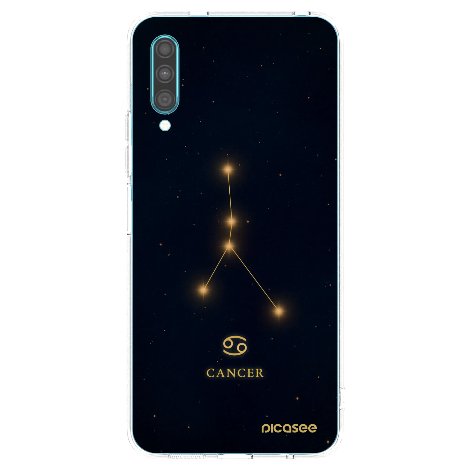 Picasee átlátszó szilikon tok az alábbi mobiltelefonokra Samsung Galaxy A30s A307F - CANCER