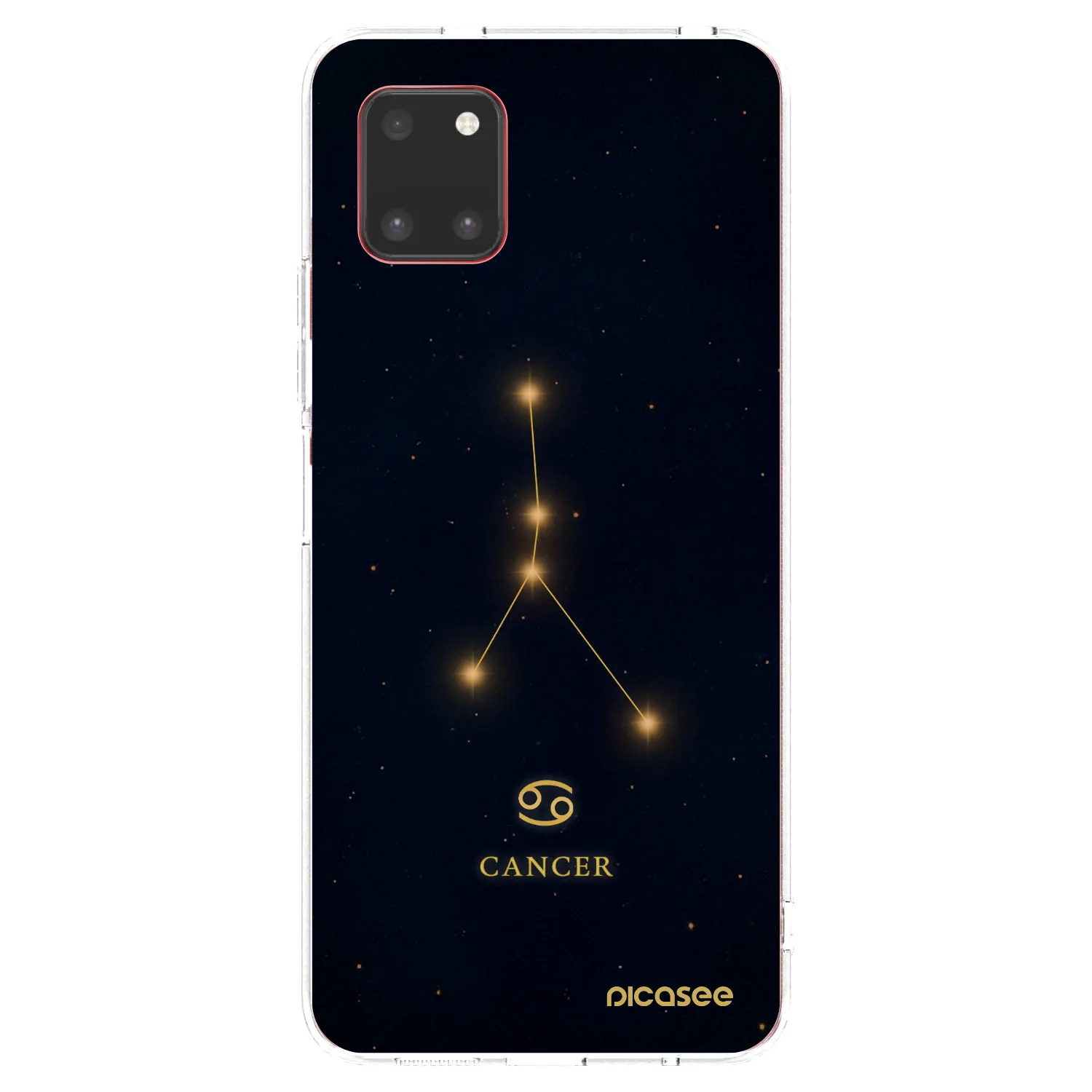 Picasee átlátszó szilikon tok az alábbi mobiltelefonokra Samsung Galaxy Note 10 Lite N770F - CANCER