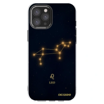Picasee átlátszó szilikon tok az alábbi mobiltelefonokra Apple iPhone 12 Pro Max - LEO