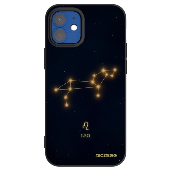 Picasee fekete szilikon tok az alábbi mobiltelefonokra Apple iPhone 12 mini - LEO