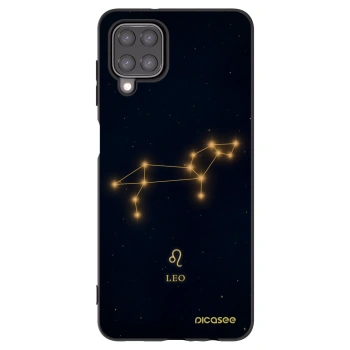 Picasee fekete szilikon tok az alábbi mobiltelefonokra Samsung Galaxy A12 A125F - LEO