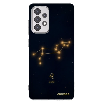 Picasee átlátszó szilikon tok az alábbi mobiltelefonokra Samsung Galaxy A52 5G A525F - LEO