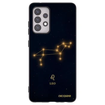 Picasee fekete szilikon tok az alábbi mobiltelefonokra Samsung Galaxy A52 5G A525F - LEO