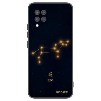 Picasee fekete szilikon tok az alábbi mobiltelefonokra Samsung Galaxy A42 A426B - LEO