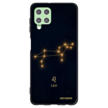 Picasee fekete szilikon tok az alábbi mobiltelefonokra Samsung Galaxy A22 A225F 4G - LEO