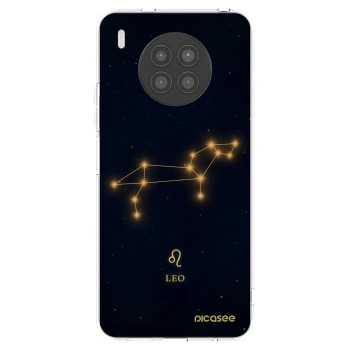 Picasee átlátszó szilikon tok az alábbi mobiltelefonokra Huawei Nova 8i - LEO