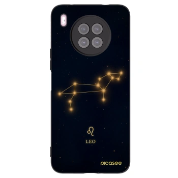 Picasee fekete szilikon tok az alábbi mobiltelefonokra Huawei Nova 8i - LEO