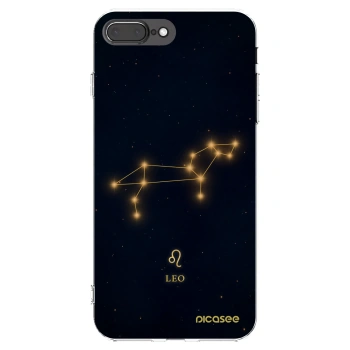 Picasee átlátszó szilikon tok az alábbi mobiltelefonokra Apple iPhone 7 Plus - LEO