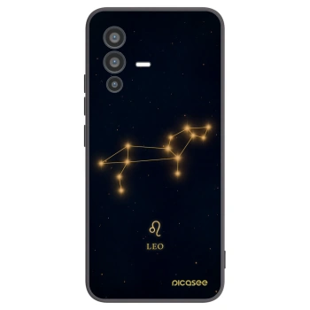 Picasee fekete szilikon tok az alábbi mobiltelefonokra Vivo V23 5G - LEO