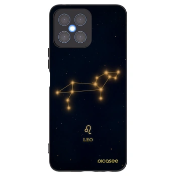Picasee fekete szilikon tok az alábbi mobiltelefonokra Honor X8 4G - LEO