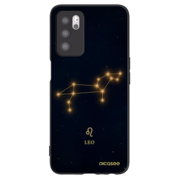 Picasee fekete szilikon tok az alábbi mobiltelefonokra OPPO A16s - LEO