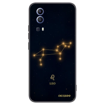 Picasee fekete szilikon tok az alábbi mobiltelefonokra Vivo Y52 5G - LEO