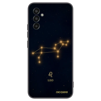 Picasee fekete szilikon tok az alábbi mobiltelefonokra Samsung Galaxy M13 M135F - LEO