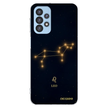 Picasee átlátszó szilikon tok az alábbi mobiltelefonokra Samsung Galaxy A23 A235F 4G - LEO