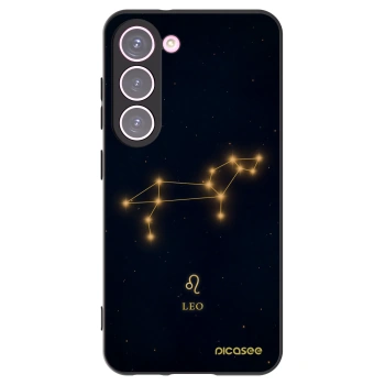 Picasee fekete szilikon tok az alábbi mobiltelefonokra Samsung Galaxy S23 5G - LEO