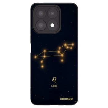 Picasee fekete szilikon tok az alábbi mobiltelefonokra Honor X8a - LEO