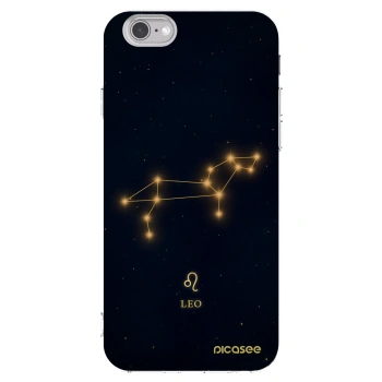 Picasee átlátszó szilikon tok az alábbi mobiltelefonokra Apple iPhone 6/6S - LEO