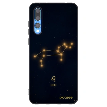 Picasee fekete szilikon tok az alábbi mobiltelefonokra Huawei P20 Pro - LEO