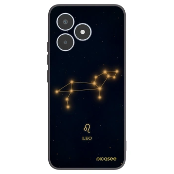 Picasee fekete szilikon tok az alábbi mobiltelefonokra Realme C53 - LEO
