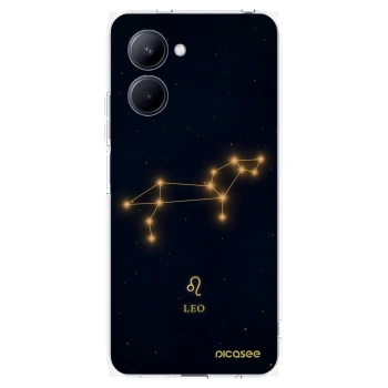 Picasee átlátszó szilikon tok az alábbi mobiltelefonokra Realme C33 (2023) - LEO