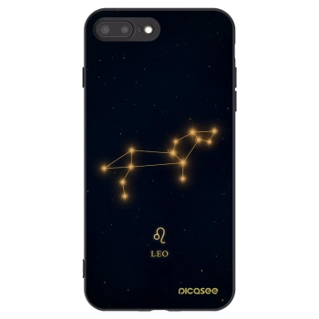 Picasee fekete szilikon tok az alábbi mobiltelefonokra Apple iPhone 8 Plus - LEO