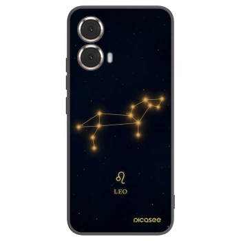 Picasee fekete szilikon tok az alábbi mobiltelefonokra Motorola Moto G85 - LEO