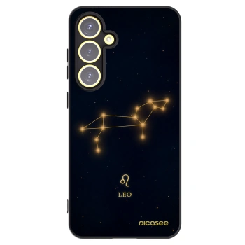 Picasee fekete szilikon tok az alábbi mobiltelefonokra Samsung Galaxy S24 FE S721B - LEO