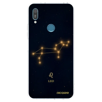 Picasee átlátszó szilikon tok az alábbi mobiltelefonokra Huawei Y6 2019 - LEO