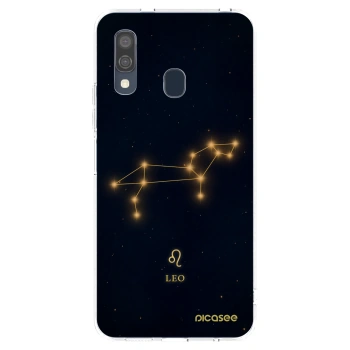 Picasee átlátszó szilikon tok az alábbi mobiltelefonokra Samsung Galaxy A40 A405F - LEO