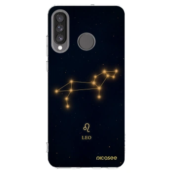 Picasee átlátszó szilikon tok az alábbi mobiltelefonokra Huawei P30 Lite - LEO
