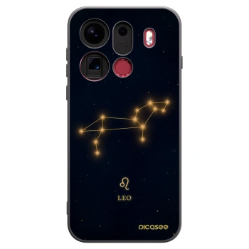 Picasee fekete szilikon tok az alábbi mobiltelefonokra OPPO Find X9 Pro - LEO