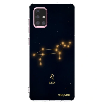 Picasee átlátszó szilikon tok az alábbi mobiltelefonokra Samsung Galaxy A71 A715F - LEO
