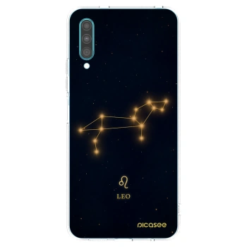 Picasee átlátszó szilikon tok az alábbi mobiltelefonokra Samsung Galaxy A30s A307F - LEO