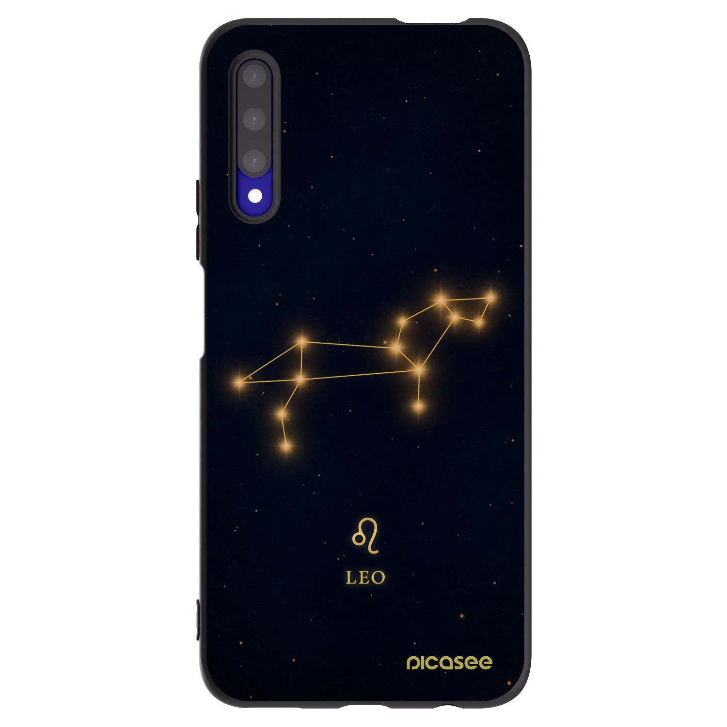 Picasee fekete szilikon tok az alábbi mobiltelefonokra Honor 9X Pro - LEO