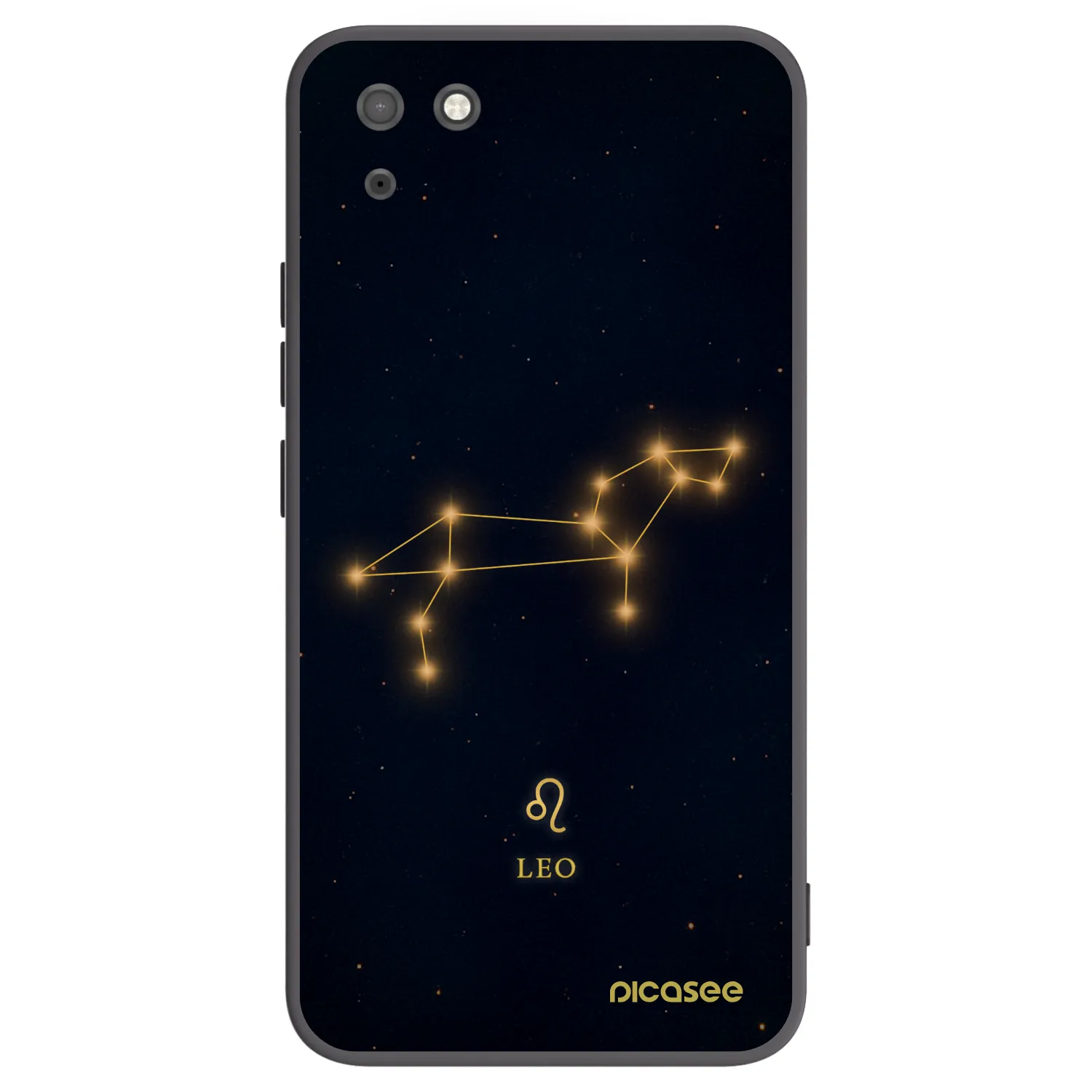 Picasee fekete szilikon tok az alábbi mobiltelefonokra Huawei Y5P - LEO